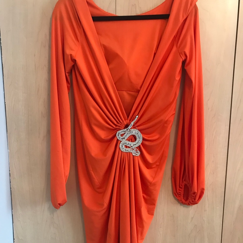 Jovani backless cocktail dress